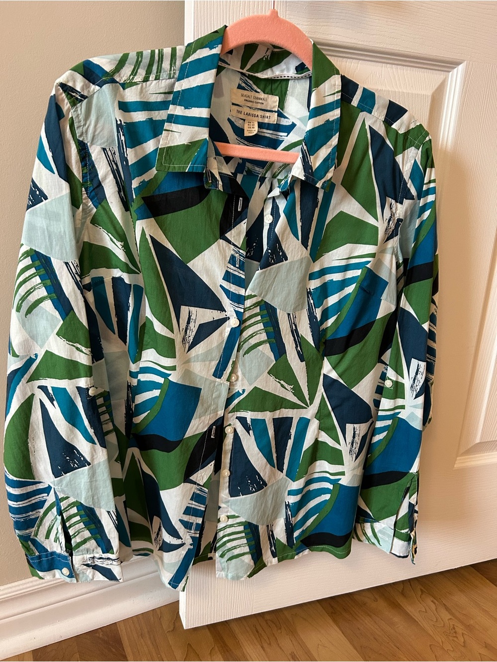 SEASALT CORNWALL
ORGANIC COTTON
THE LARISSA SHIRT Size US 10